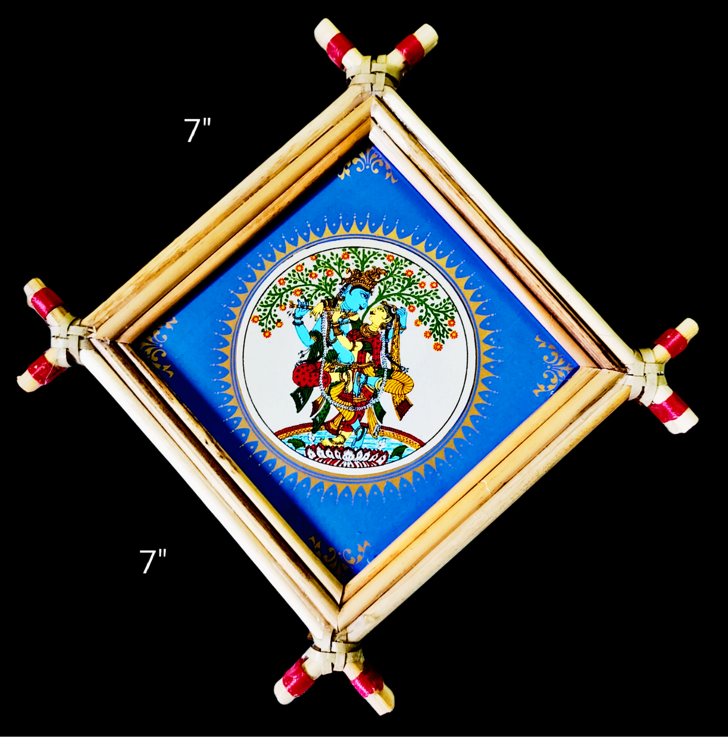 Raghurajpur Patachitra (Radha Krishna)