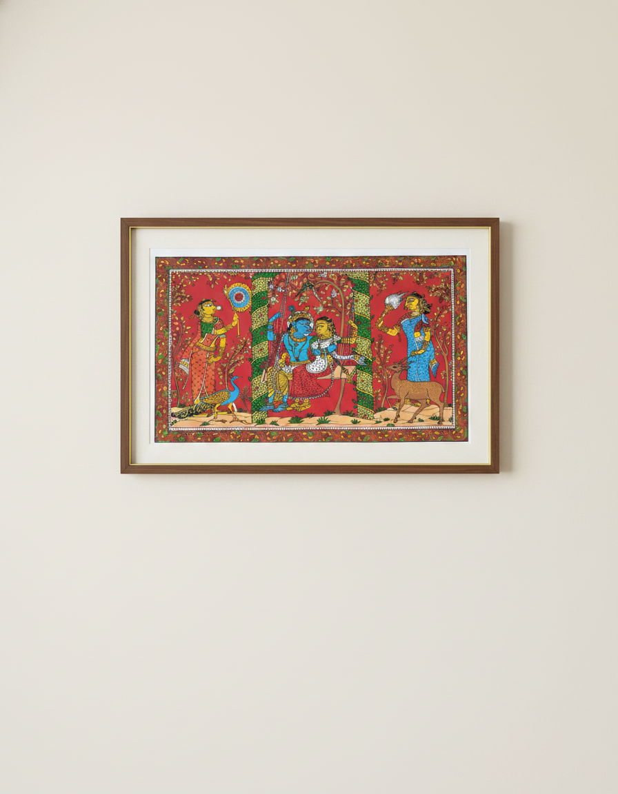 Krishna Leela (pattachitra)