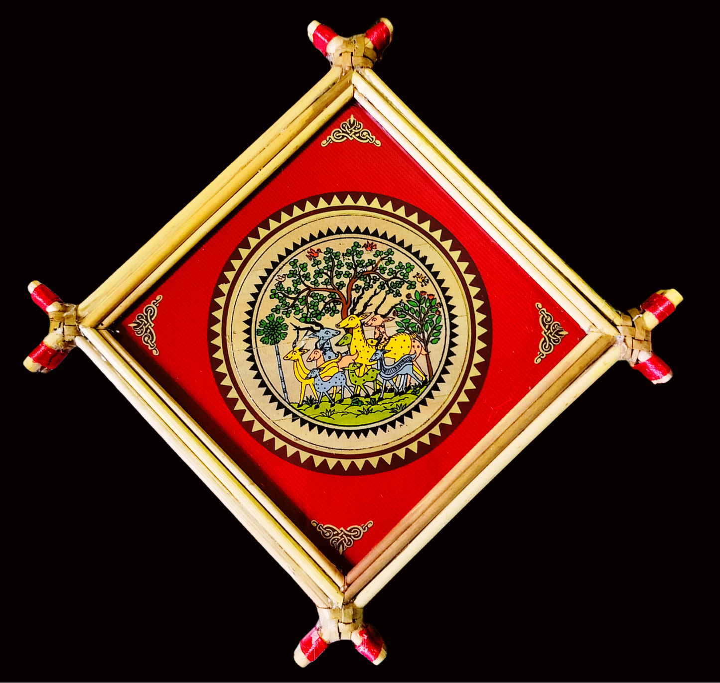 Raghurajpur Patachitra(deer park)