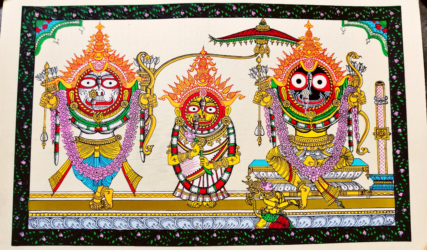 Jagannath,Subhadra, Balaram