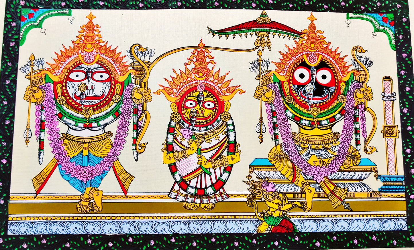 Jagannath,Subhadra, Balaram