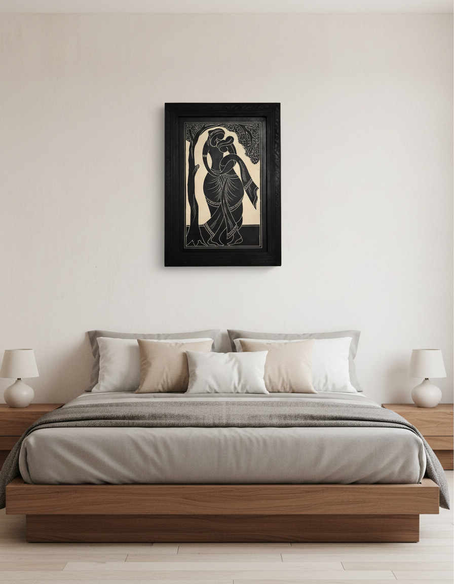 Two Lovers(Slate Art)