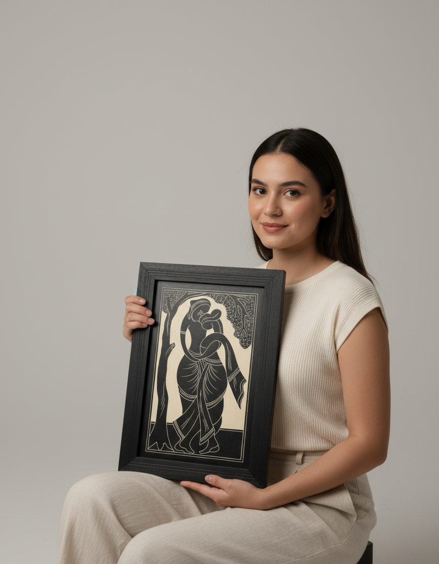 Two Lovers(Slate Art)