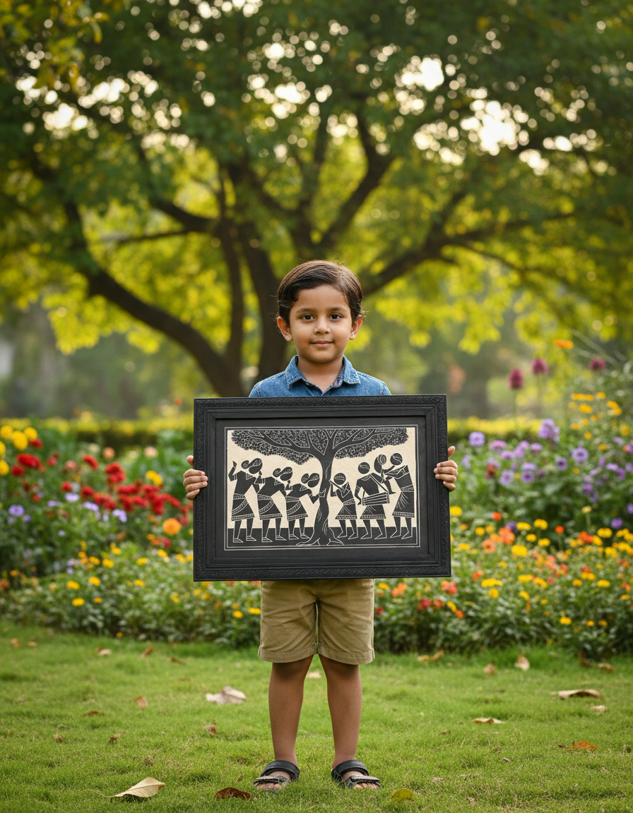 Tribal Dance (Slate Art)