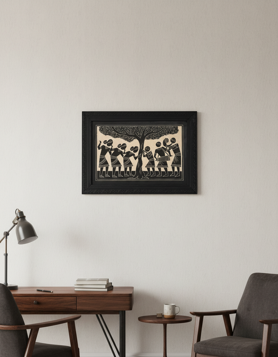Tribal Dance (Slate Art)