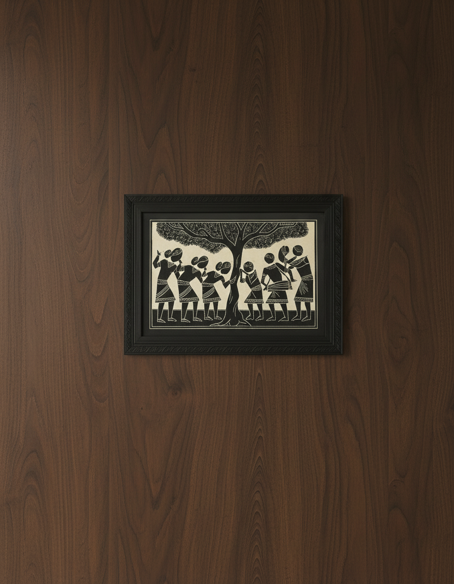 Tribal Dance (Slate Art)