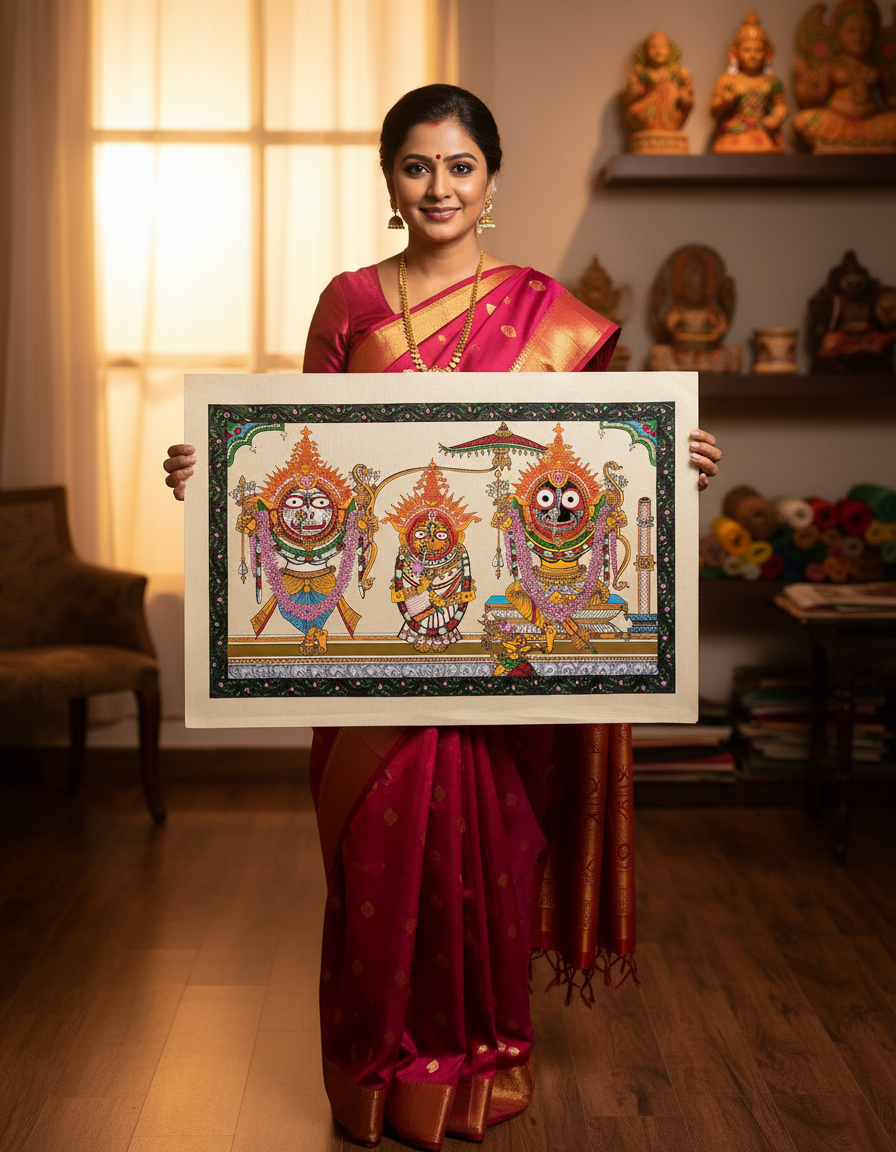 Jagannath,Subhadra, Balaram