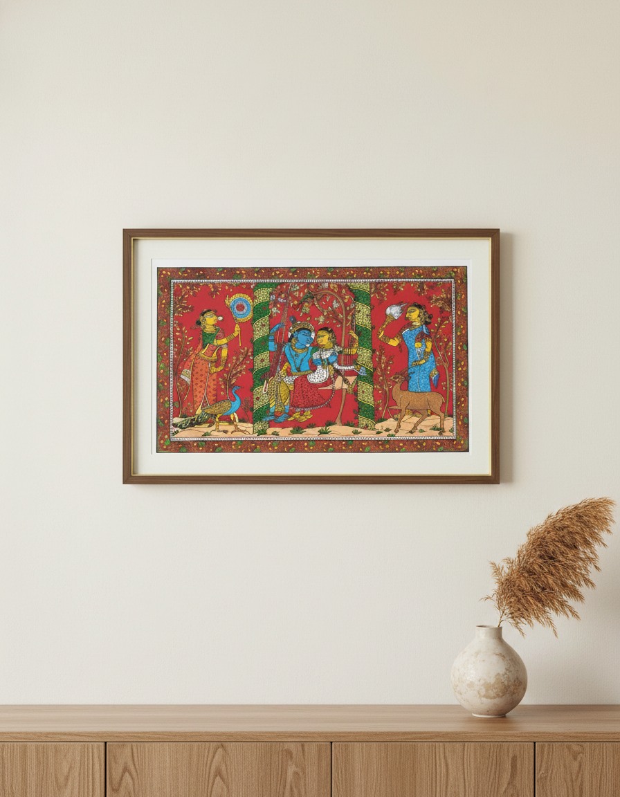 Krishna Leela (pattachitra)