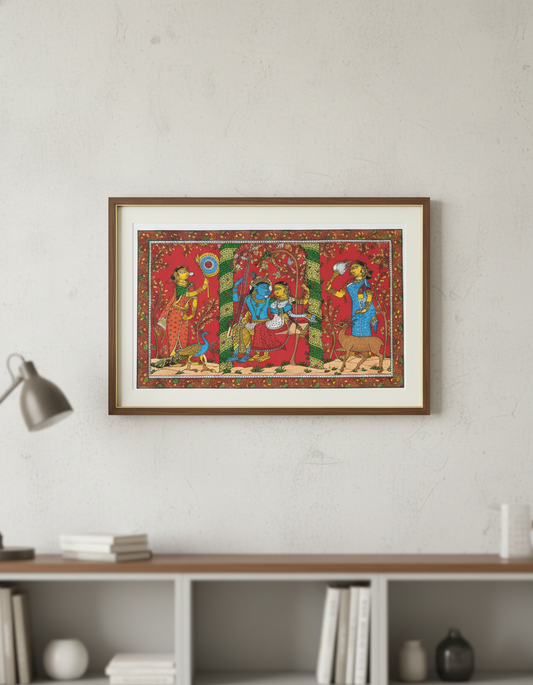 Krishna Leela (pattachitra)