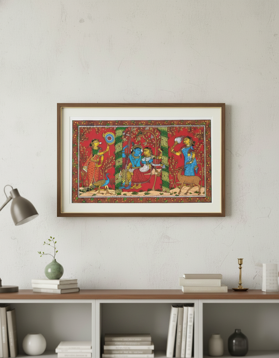 Krishna Leela (pattachitra)