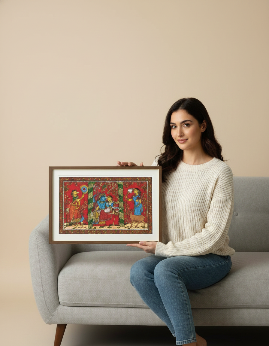 Krishna Leela (pattachitra)