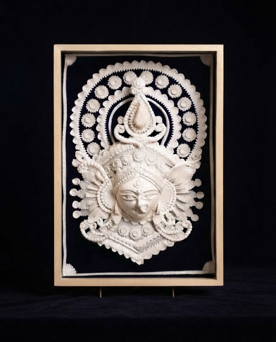 Shola Faced Maa Durga