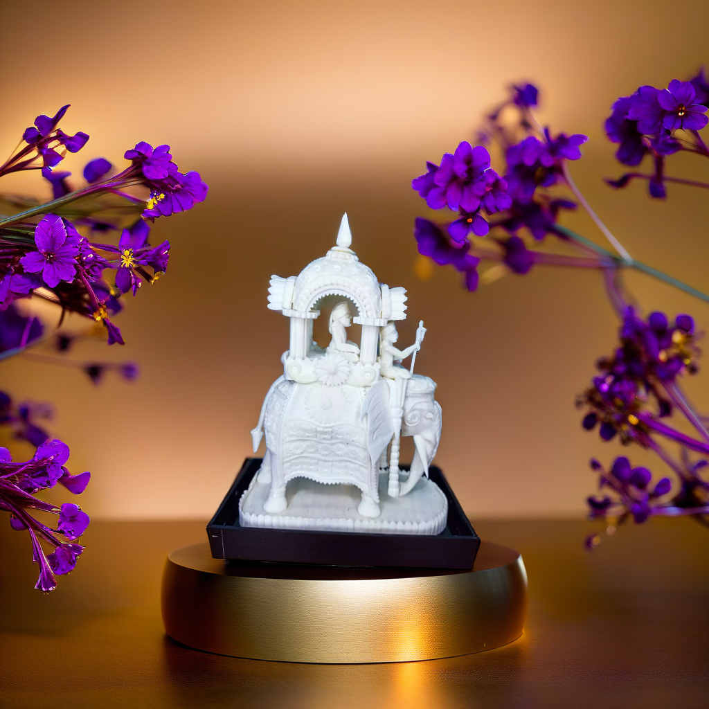 Royal Elephant ( Single Howdah)