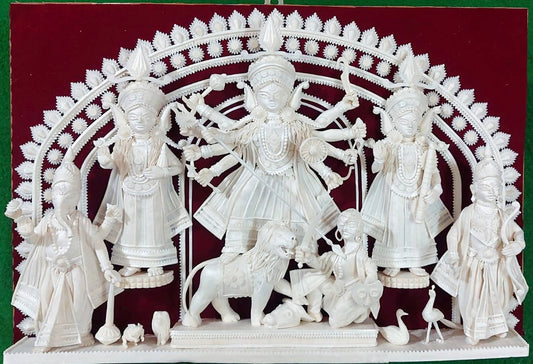 Maa Durga with family