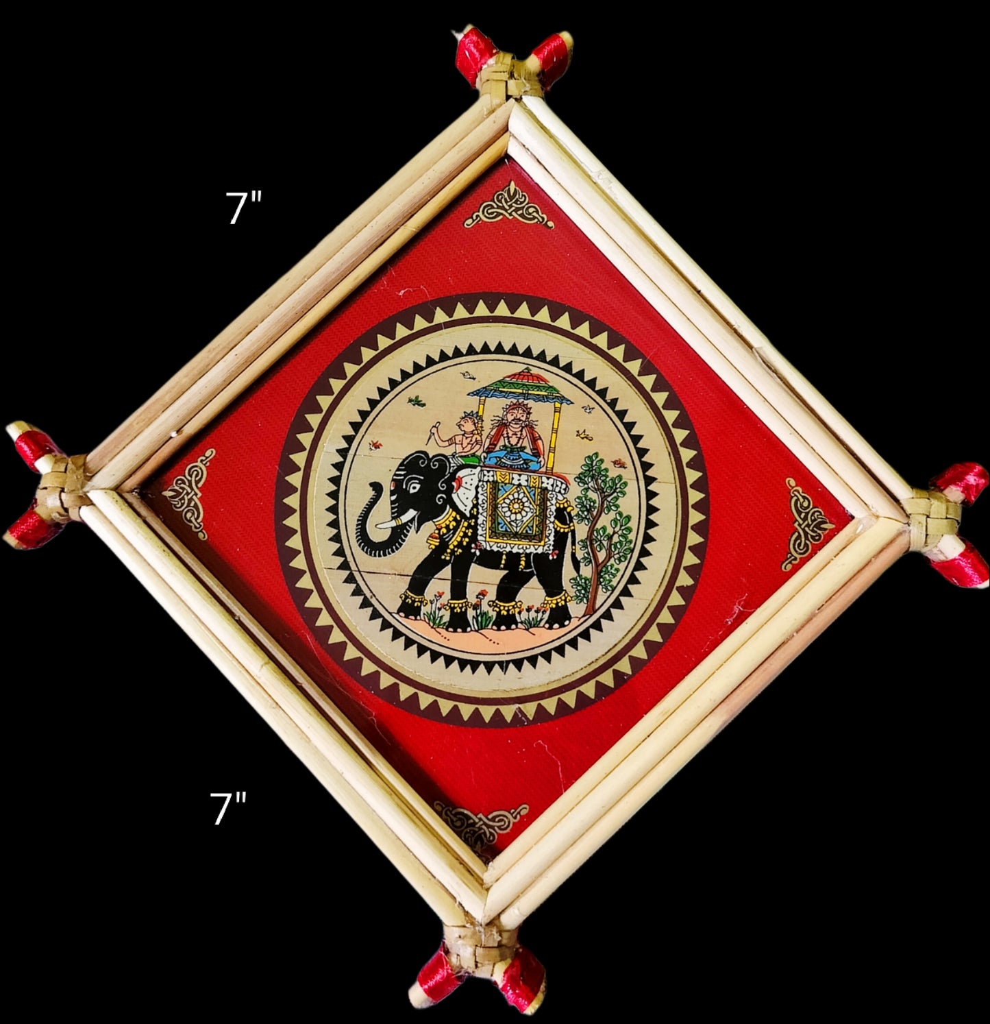 Raghurajpur Patachitra ( Elephant king)