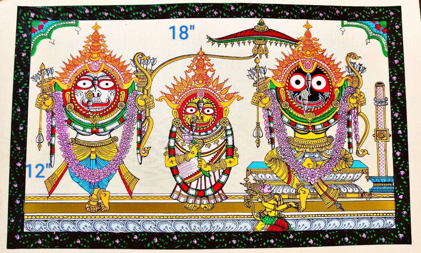 Jagannath,Subhadra, Balaram
