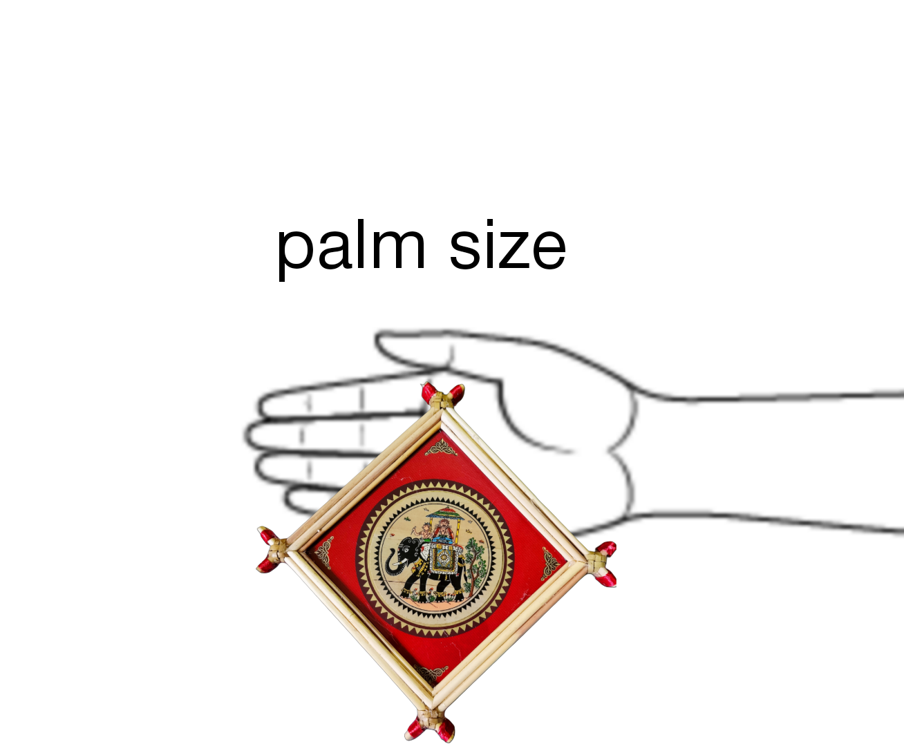 Raghurajpur Patachitra ( Elephant king)