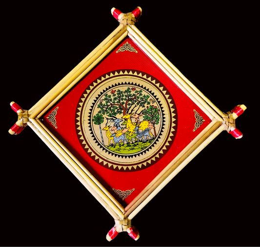 Raghurajpur Patachitra(deer park)