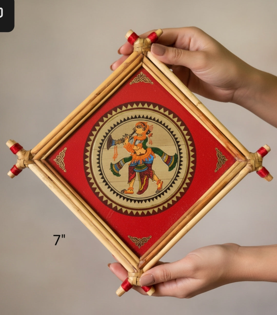 Raghurajpur Patachitra (Apsara)