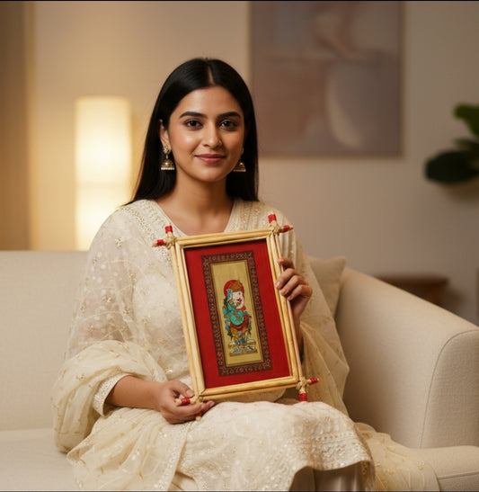 Raghurajpur Patachitra (Ganapati)